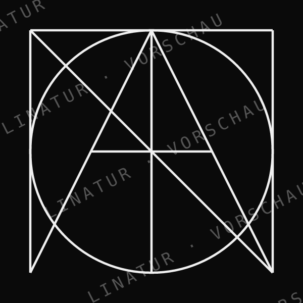 ANTONIA als geometrisches Fine-Line-Design — Vorschau mit Wasserzeichen