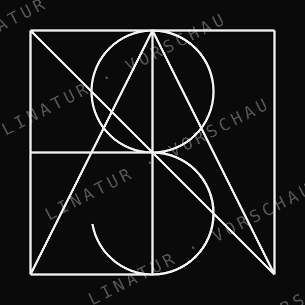 BASTIAN als geometrisches Fine-Line-Design — Vorschau mit Wasserzeichen