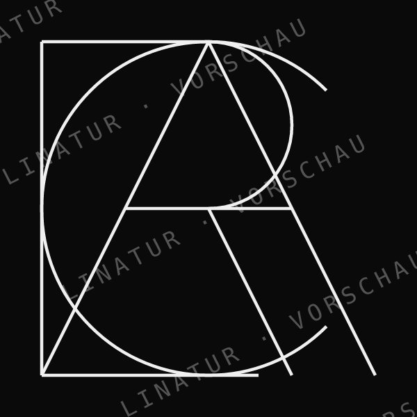 CARLA als geometrisches Fine-Line-Design — Vorschau mit Wasserzeichen