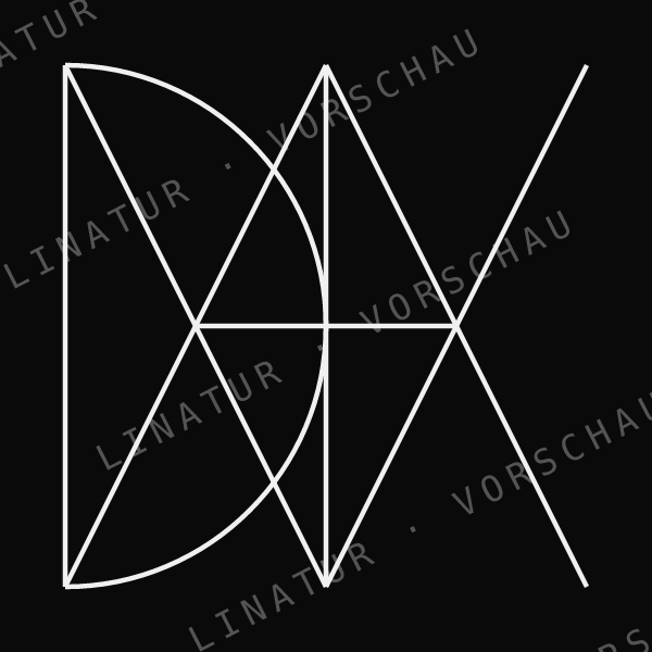 DAVID als geometrisches Fine-Line-Design — Vorschau mit Wasserzeichen