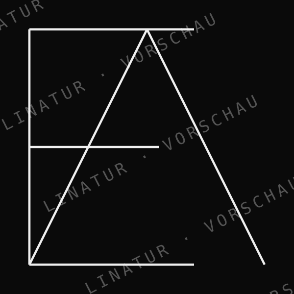 ELLA als geometrisches Fine-Line-Design — Vorschau mit Wasserzeichen