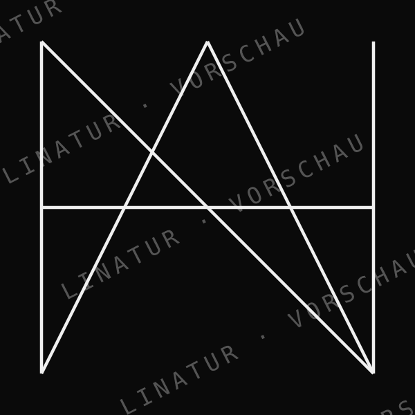 HANNAH als geometrisches Fine-Line-Design — Vorschau mit Wasserzeichen