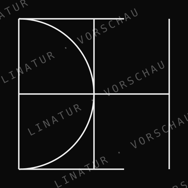 HEDI als geometrisches Fine-Line-Design — Vorschau mit Wasserzeichen