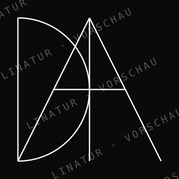IDA als geometrisches Fine-Line-Design — Vorschau mit Wasserzeichen