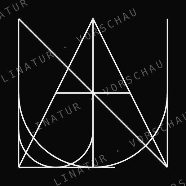 JULIAN als geometrisches Fine-Line-Design — Vorschau mit Wasserzeichen