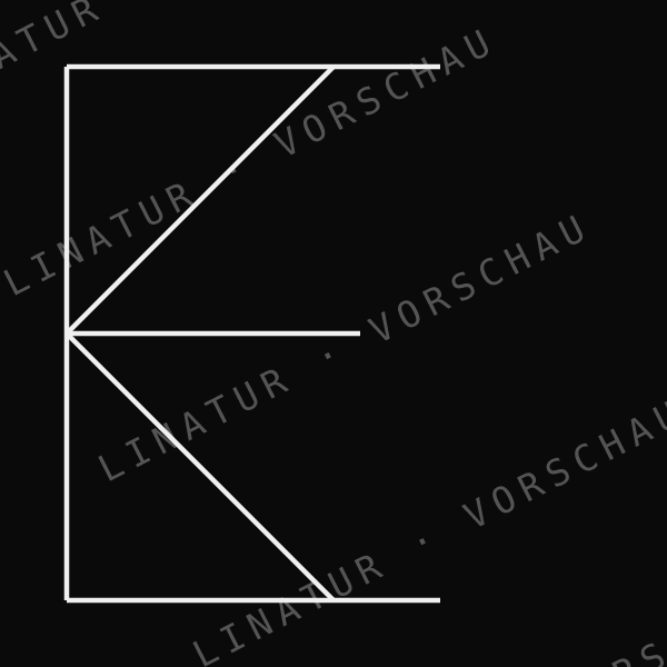 KEKE als geometrisches Fine-Line-Design — Vorschau mit Wasserzeichen
