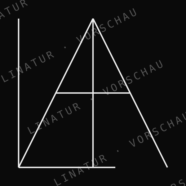 LIA als geometrisches Fine-Line-Design — Vorschau mit Wasserzeichen