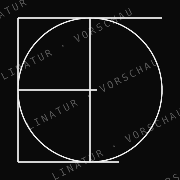 LOTTE als geometrisches Fine-Line-Design — Vorschau mit Wasserzeichen