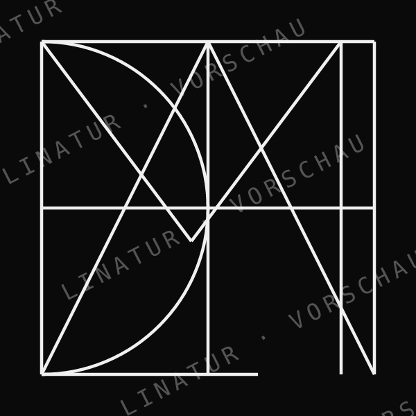 MATHILDA als geometrisches Fine-Line-Design — Vorschau mit Wasserzeichen