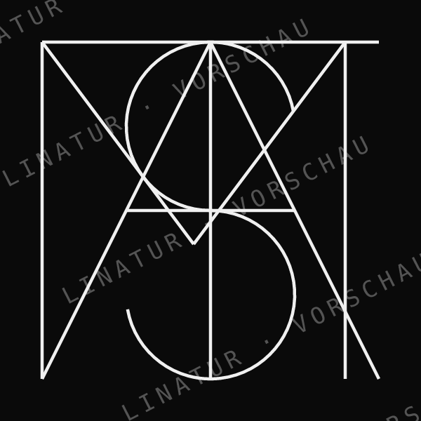 MATS als geometrisches Fine-Line-Design — Vorschau mit Wasserzeichen