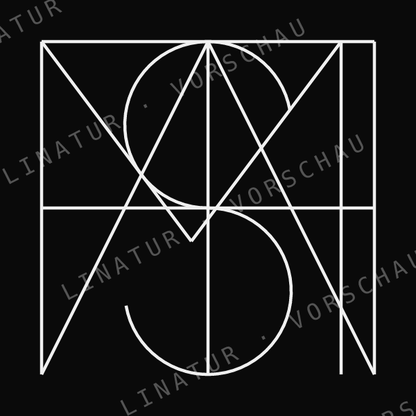 MATTHIAS als geometrisches Fine-Line-Design — Vorschau mit Wasserzeichen