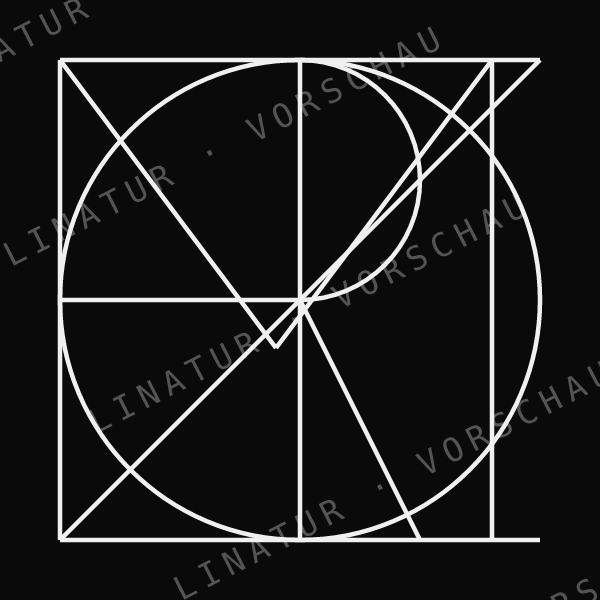 MORITZ als geometrisches Fine-Line-Design — Vorschau mit Wasserzeichen
