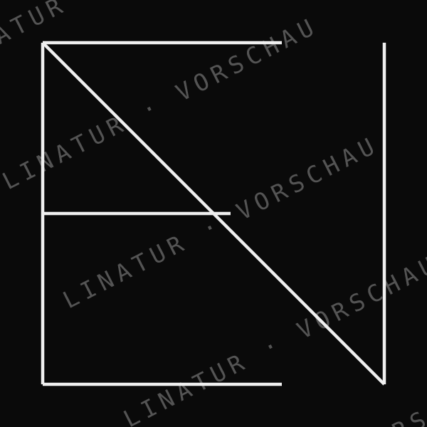 NELE als geometrisches Fine-Line-Design — Vorschau mit Wasserzeichen
