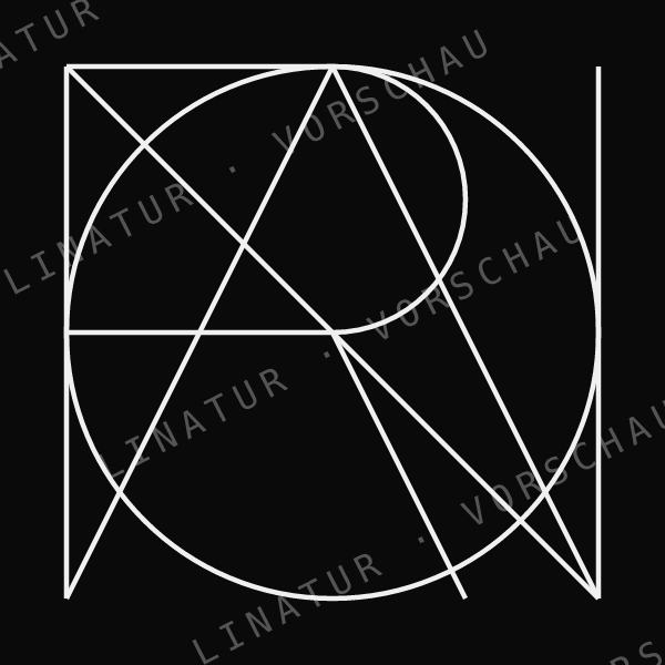 NORA als geometrisches Fine-Line-Design — Vorschau mit Wasserzeichen