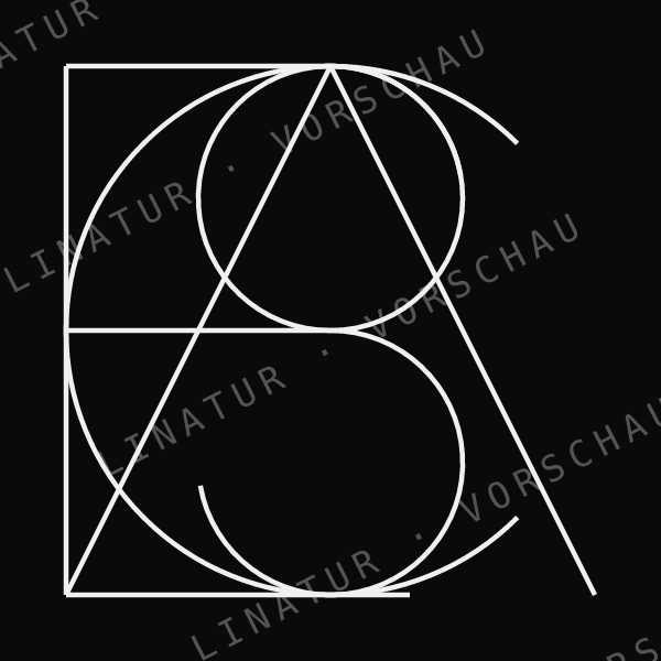 PASCAL als geometrisches Fine-Line-Design — Vorschau mit Wasserzeichen