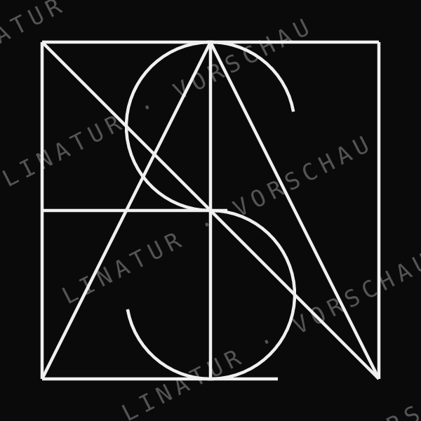 STEFAN als geometrisches Fine-Line-Design — Vorschau mit Wasserzeichen