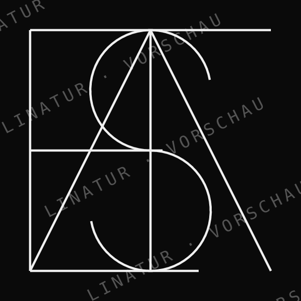 STELLA als geometrisches Fine-Line-Design — Vorschau mit Wasserzeichen