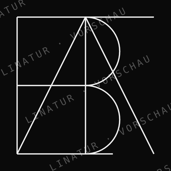 TABEA als geometrisches Fine-Line-Design — Vorschau mit Wasserzeichen