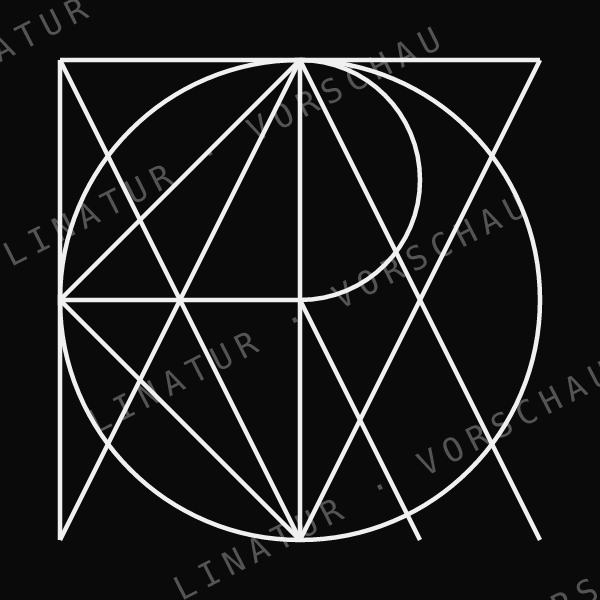VIKTORIA als geometrisches Fine-Line-Design — Vorschau mit Wasserzeichen